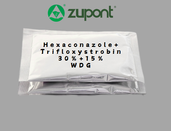 Hexaconazole+Trifloxystrobin	30%+15%WDG